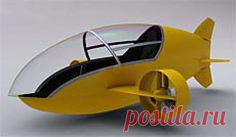 Подводная лодка с педальным приводом, разработанная для международных подводных гонок 2011 - Подводный концепт Апноэ