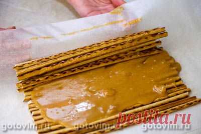 Сладкая колбаска из соломки со сливочной «Коровкой». Рецепт с фото / Готовим.РУ