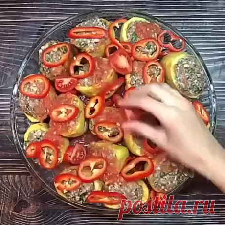 Фаршированный картофель ( рецепт )