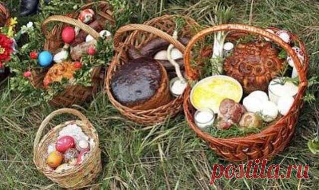 Що покласти в великодній кошик