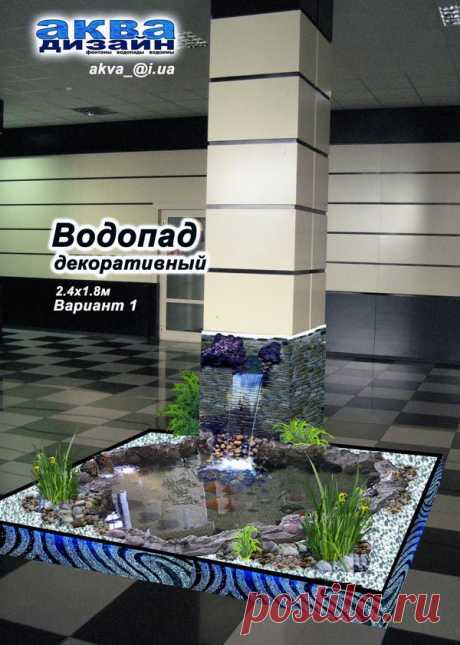 Декоративные водопады: Приятный плеск водных потоков