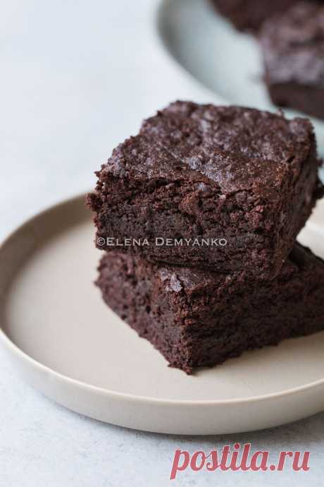 Elena Demyanko: Очень шоколадный брауни / Super chocolate brownies