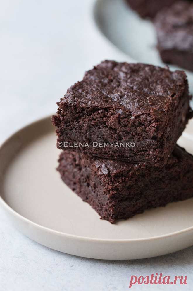 Elena Demyanko: Очень шоколадный брауни / Super chocolate brownies