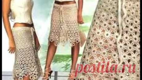 ВЯЗАНИЕ КРЮЧКОМ ЮБКИ - видео - 2016 / CROCHET SKIRT - Video / CROCHET SKIRT