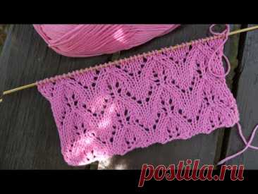 &quot;Attic&quot; knitting pattern 🏠 «Мансардный» узор спицами