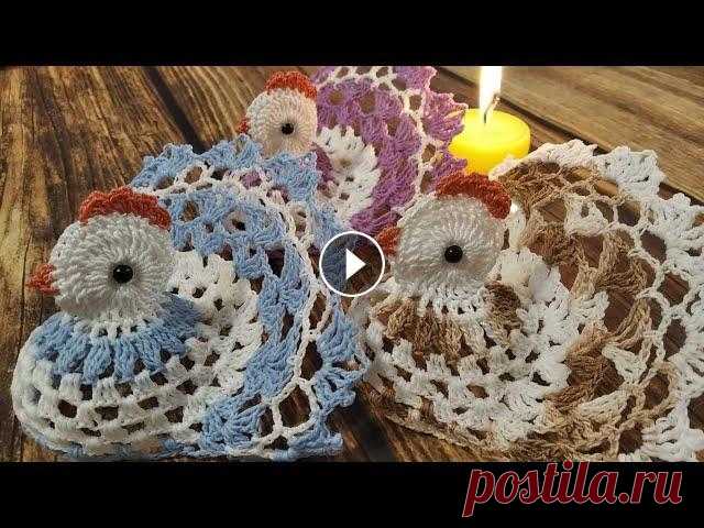 ПАСХАЛЬНАЯ КУРОЧКА крючком / Easter chicken Crochet Один из самых Светлых праздников Христианства – Пасха. Курочка – один из важных символов этого светлого праздника, ведь в яйце зарождается новая жизнь...