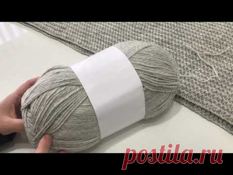MUHTEŞEM ÖTESİ OLDU 🤩 MUTLAKA ÖRMELİSİNİZ 🧶 - Tığ işi Kolay Örgü Süveter- Tunik Yapımı