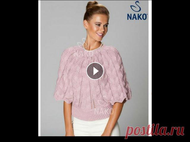 БОЖЕСТВЕННО,КРАСИВЫЙ ДЖЕМПЕР СПИЦАМИ!!!! ТАК ВЫ ЕЩЕ НЕ ВЯЗАЛИ ЧАСТЬ 2-https://youtu.be/ATI9xrXK4wE...
