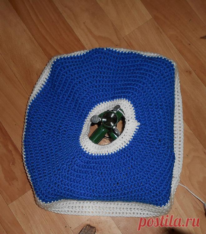 Коврик под елку крючком | Вязание спицами и крючком с Натальей Ивченко
