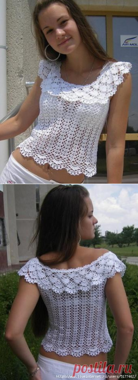 Летняя кофточка.