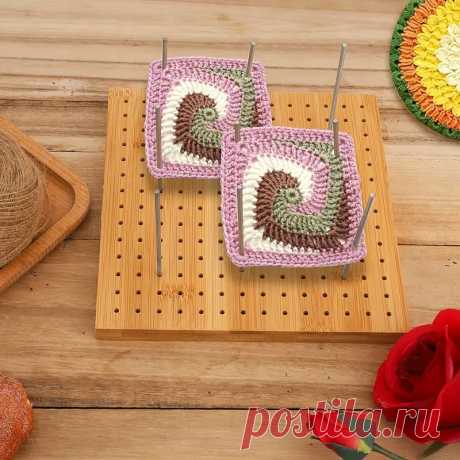 1 комплект бамбуковой деревянной доски для вязания крючком и - Temu Moldova