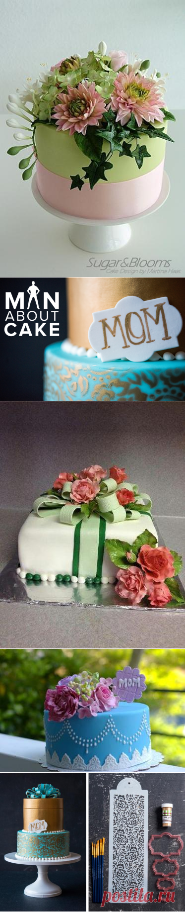 Man About Cake - Mother's Day Cake | Recipe & Tutorial | Craftsy