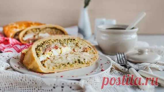 Роскошная кулебяка от Александра Селезнева — читать на Gastronom.ru