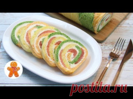 Шикарный Закусочный Рулет на Праздничный Стол