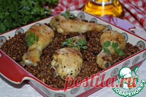 Курица с гречкой 