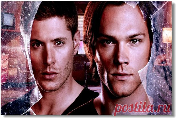 Купить сверхъестественное, supernatural - постер, афиша №14 по низкой цене