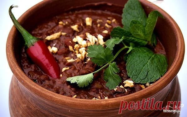 Лобио из красной фасоли консервированной