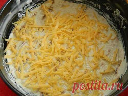 Пирог из лаваша с сыром