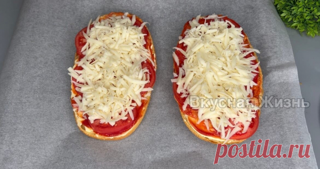 Когда хочется вкусно перекусить, то готовлю большой горячий бутерброд (с начинкой всегда экспериментирую) | Вкусная Жизнь | Яндекс Дзен