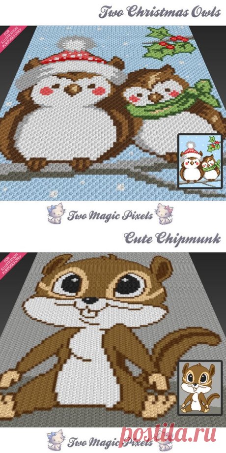 ⛄Прекрасные пледы крючком.🎄