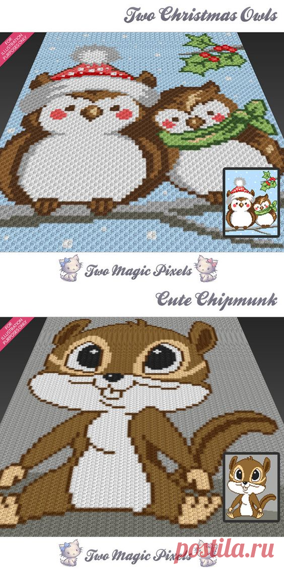 ⛄Прекрасные пледы крючком.🎄