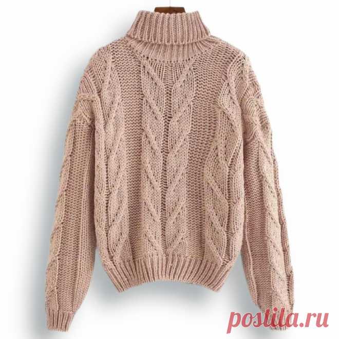 Красивые свитеры и пуловеры на зиму. Описание и схемы | Вязание с Paradosik_Handmade | Дзен