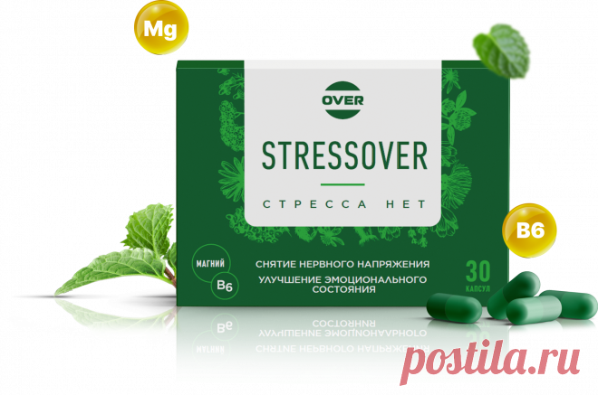 «STRESSOVER» - Сэкономьте себе нервы! Комплексный подход к сохранению здоровья нервной системы