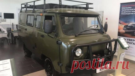 В российских автосалонах появилась новая версия уазовской «Буханки» - Комби Трофи
