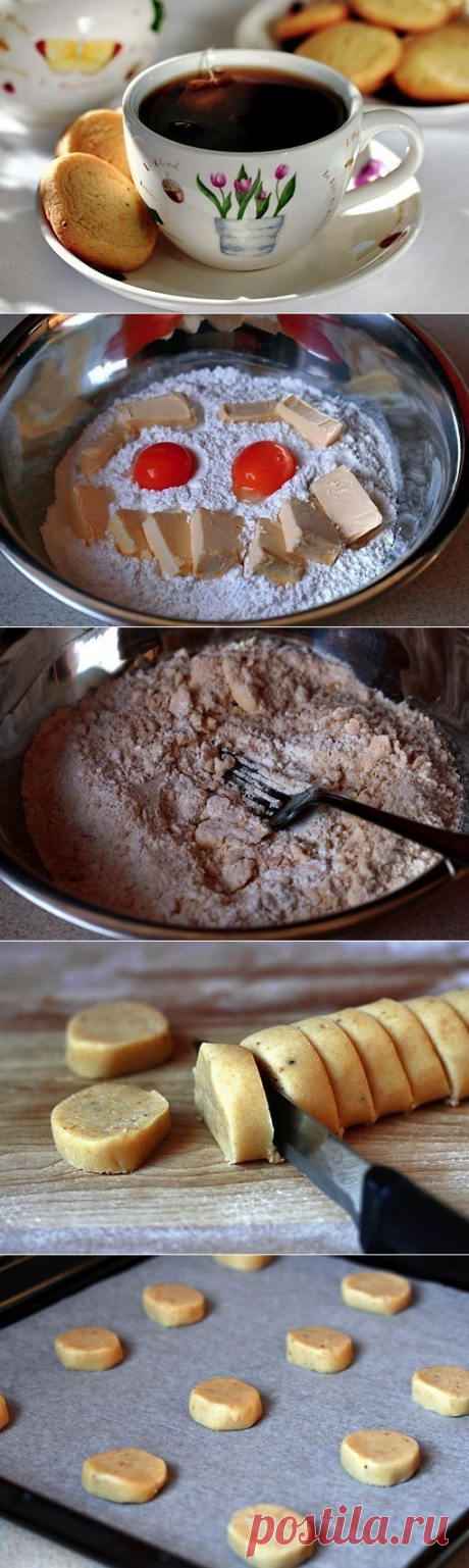 Как приготовить печенье к чаю за 15 минут! - рецепт, ингридиенты и фотографии
