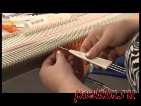 Вязание на машине Silver Reed LK 150