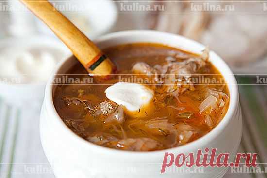 Щи с фасолью – рецепт приготовления с фото от Kulina.Ru