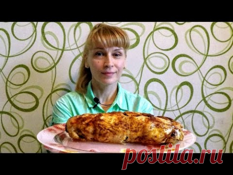 Куриный рулет из целой курицы принцип приготовления