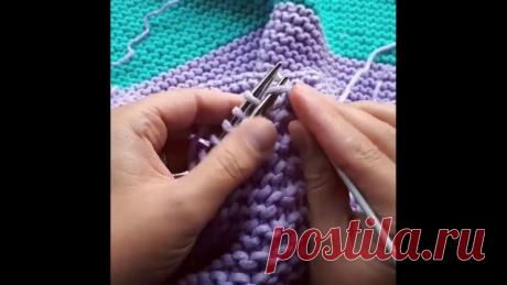 Соединения вязанного полотна

#чудисам #творчeство #рукоделие #handmade #хобби #творим_вместе #интересно_знать #beautiful #art #вдохновение