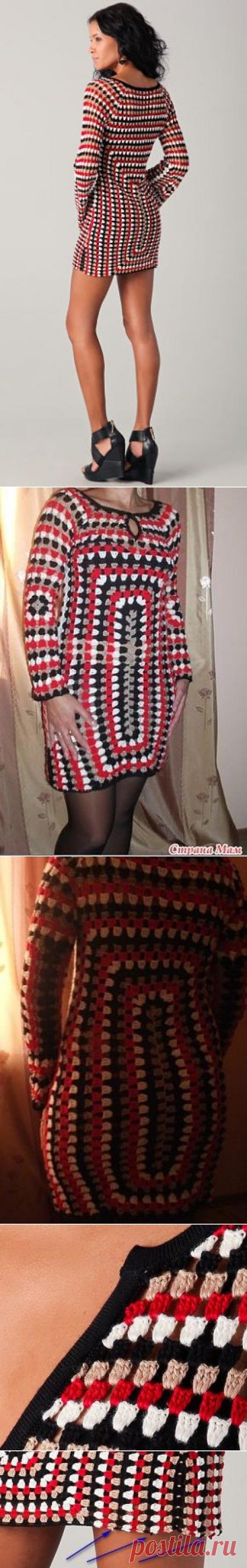 Туника от Sheri Bodell. Как нужно вязать дизайнерскую вещь: копировать до мелочей или проявить творческую инициативу, стремиться к совершенству или вязать по принципу &quot;и так сойдет&quot;?