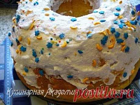 Кулинарная Академия Умных Хозяек: Кулич пасхальный «Сливочный»