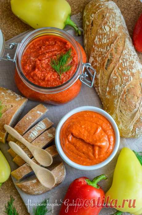 Паштет из сладкого перца и знаменитый Ромеско. Чуточку гастро-Испании (Pepper pate, Romesko sauce) - Жизнь - вкусная! [Галина Артеменко]