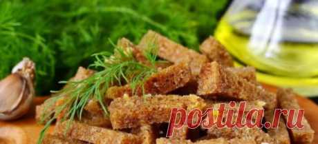 Сухарики в микроволновке - вкусные рецепты приготовления хлебных гренок