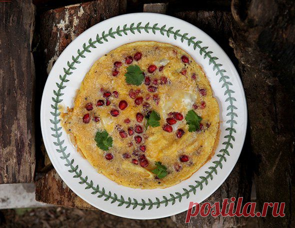Яичница с орехами по-грузински | Вкусный год с Анной Людковской