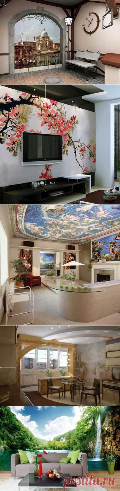 (+1) - Фреска как часть декора | УЮТНЫЙ ДОМ | советы