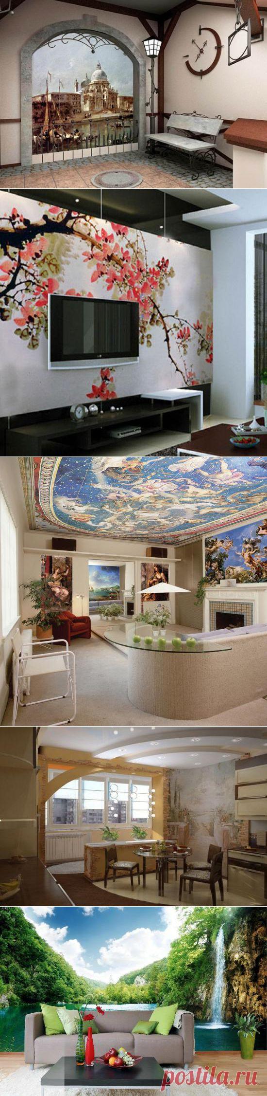 (+1) - Фреска как часть декора | УЮТНЫЙ ДОМ | советы