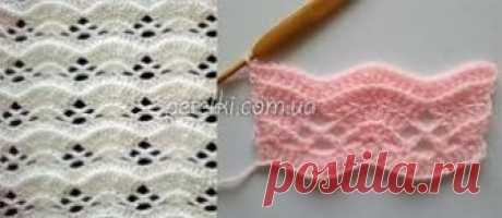 узоры крючком схемы - Поиск в Google