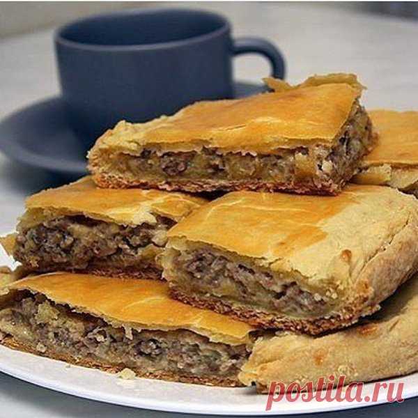 Очень вкусный и быстрый мясной пирог. Проще не бывает! | Вахрушев А.В. | Яндекс Дзен