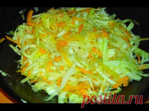Салат из капусты с уксусом / Простые рецепты