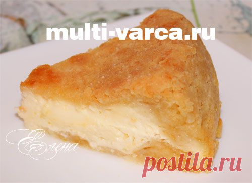 Творожный пирог в мультиварке