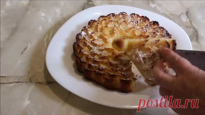 Манник на ряженке с лимоном и без муки