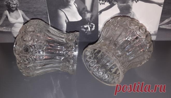 Плафон для люстры. Бесцветное прозрачное литое стекло. Орнамент. СССР. 50 годы 20 век.

См . обзор : 

Высота : 140 мм.
Диаметр входной / верх / низ : 50 / 135 / 105 мм.
Количество : 2 шт.
Цена : 700 руб. / шт.

Купить сейчас : 

#ПлафонЛюстыБесцветноеПрозрачноеСтекло
#ПлафонЛюстрыСтеклоСССР #ПлафонЛюстрыСССР50годы
#ПлафонБесцветноеПрозрачноеСтекло20век
#ПлафонСтеклоСССР20век #ПлафонСтеклоОрнамент20век