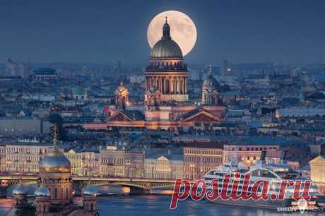 Ночной Петербург