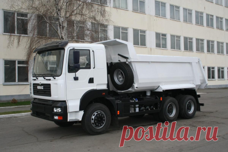 КрАЗ-7511С4: новый самосвал повышенной грузоподъемности с колесной формулой 6х4  - Дельная машина,по нашим стройкам  и подъездным проездам нормальная машина для разворота и погрузок-разгрузок.