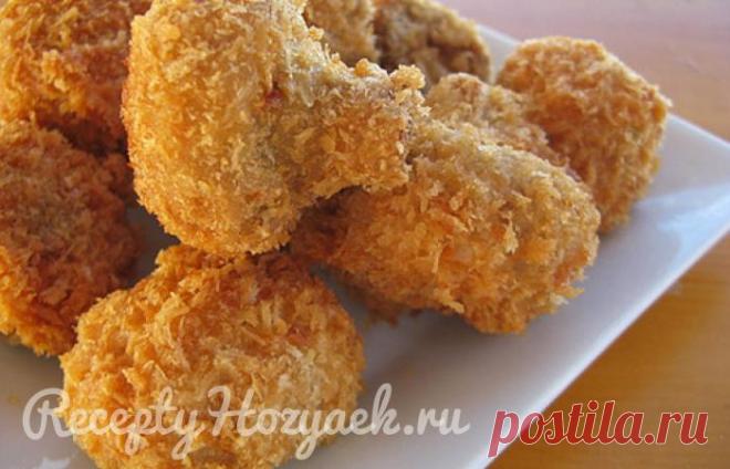 Грибы, жареные в сухарях | Рецепты Хозяек