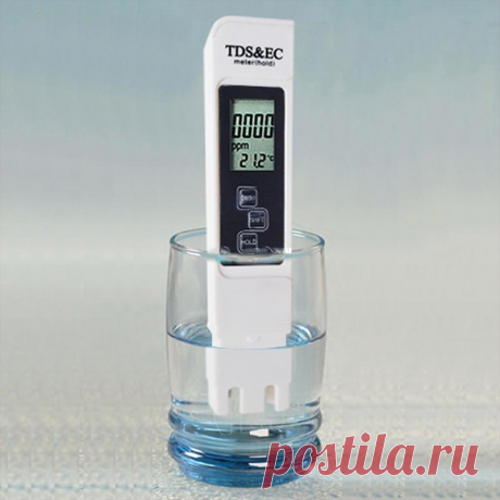Портативный тестер проводимости Воды, измеритель качества питьевой воды и удобрений | Инструменты | АлиЭкспресс